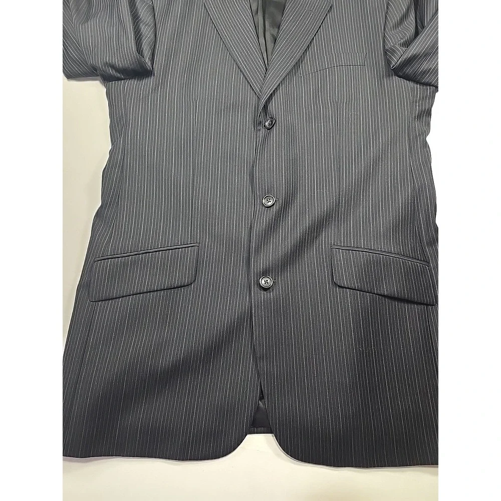 Banana Republic Wool Pinstripe Blazer 42L‎ Career Old Money Men's